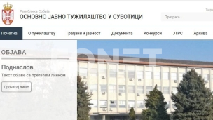 Zapaljen tužiteljkin automobil